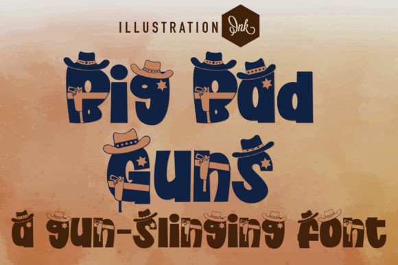 Big Bad Guns Font: Bold Editorial Typography