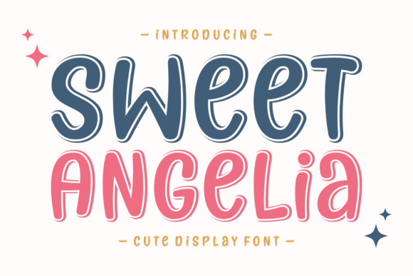 Bring Charm to Your Creations with Sweet Angelia Font