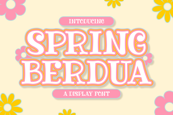 Bring Your Creations to Life with Spring Berdua Font