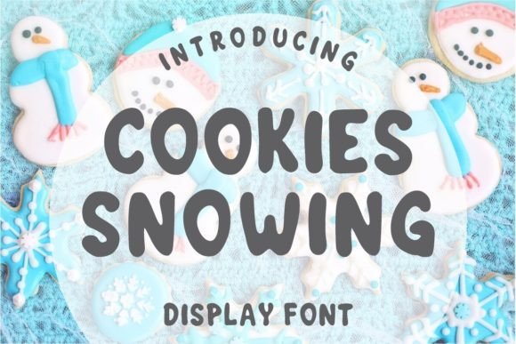 Cookies Snowing Font Review: Playful Display Type for Kids’ Branding