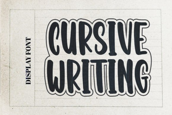 Cursive Writing Font: A Cheerful Display Typeface Review