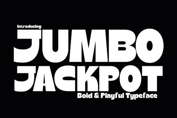 Jumbo Jackpot: A Bold Typeface for Eye-Catching Branding