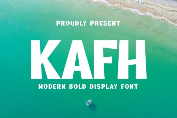 Kafh Font: Bold Display Typography for Digital Impact