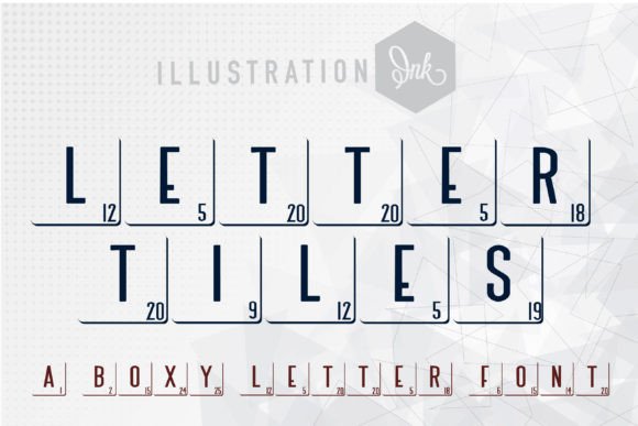 Letter Tiles Font: A Web Designer’s Layout Review