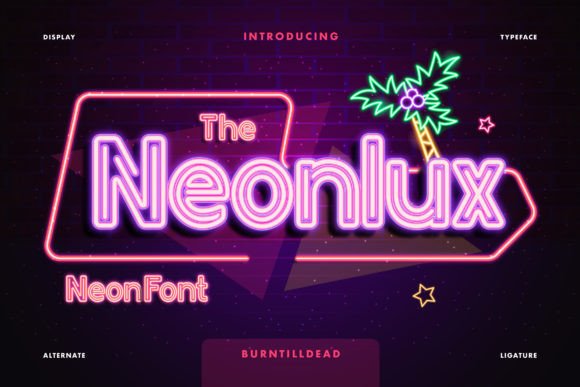 Neonlux Font: Elevating Small Business Branding