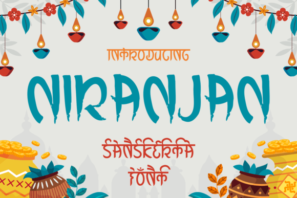 Niranjan Font: Elevating Campaign Visuals with Sanskerta Style