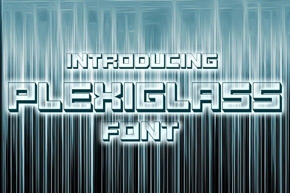 Plexiglass Font: A 3D Typeface for Bold Campaigns