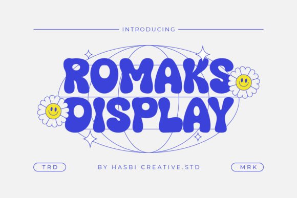 Romaks Font: Retro Display Type for Modern Marketing
