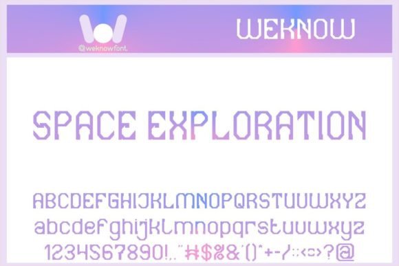 Space Exploration Font: Modern Branding for Business