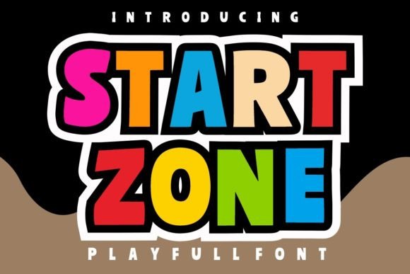 Start Zone Font: Adding Playful Boldness to Brand Identity