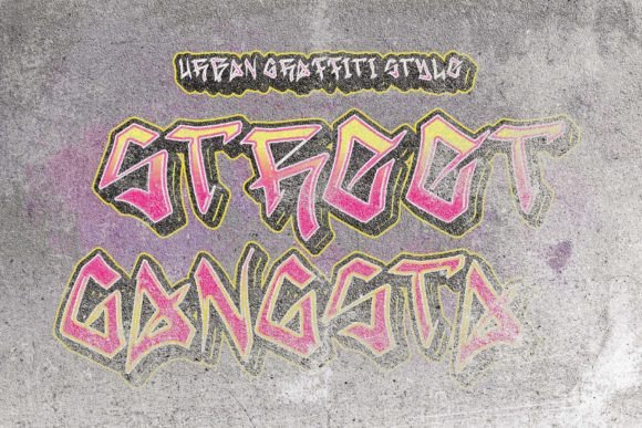 Street Gangsta Font: Bold Branding for Small Business