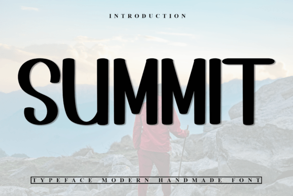 Summit Font Review: Festive Display Typography for Editorial Design