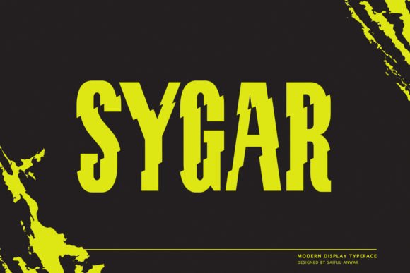 Sygar Font Review: Elevating Digital Brand Identity