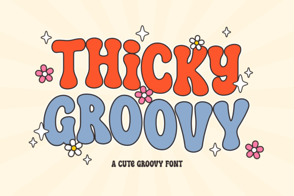 Thicky Groovy Font: Adding Retro Charm to Web Layouts