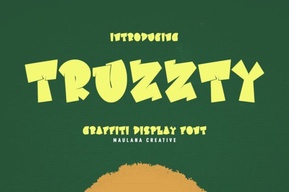 Truzzty Font: Bold Graffiti Style for Business Branding