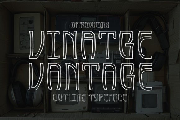 Vintage Vantage Font: An Editorial Design Review