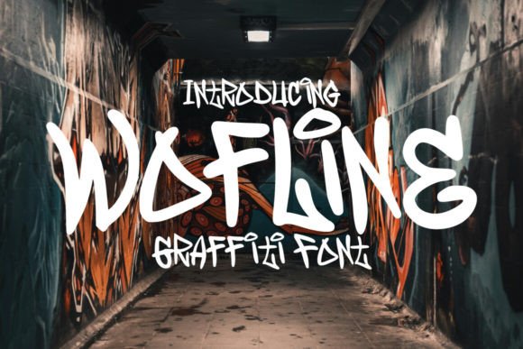 Wofline Graffiti Font: A Web Designer’s Layout Review