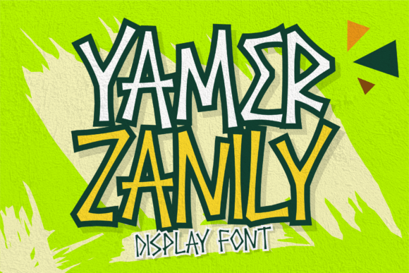 Yamer Zanily Font Review: Cheerful Spooky Display Type